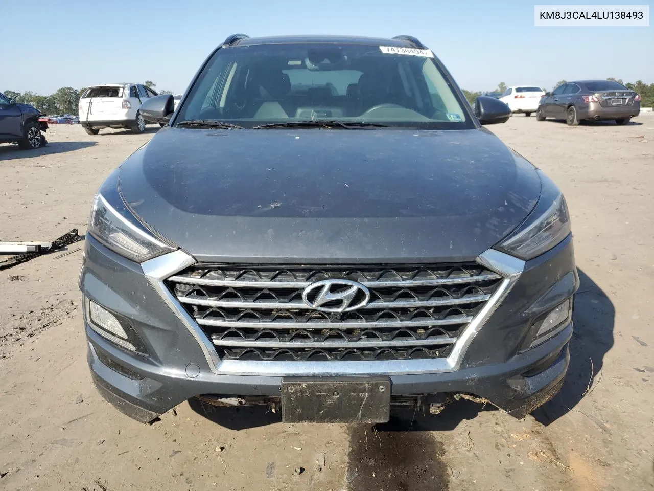 2020 Hyundai Tucson Limited VIN: KM8J3CAL4LU138493 Lot: 74730494