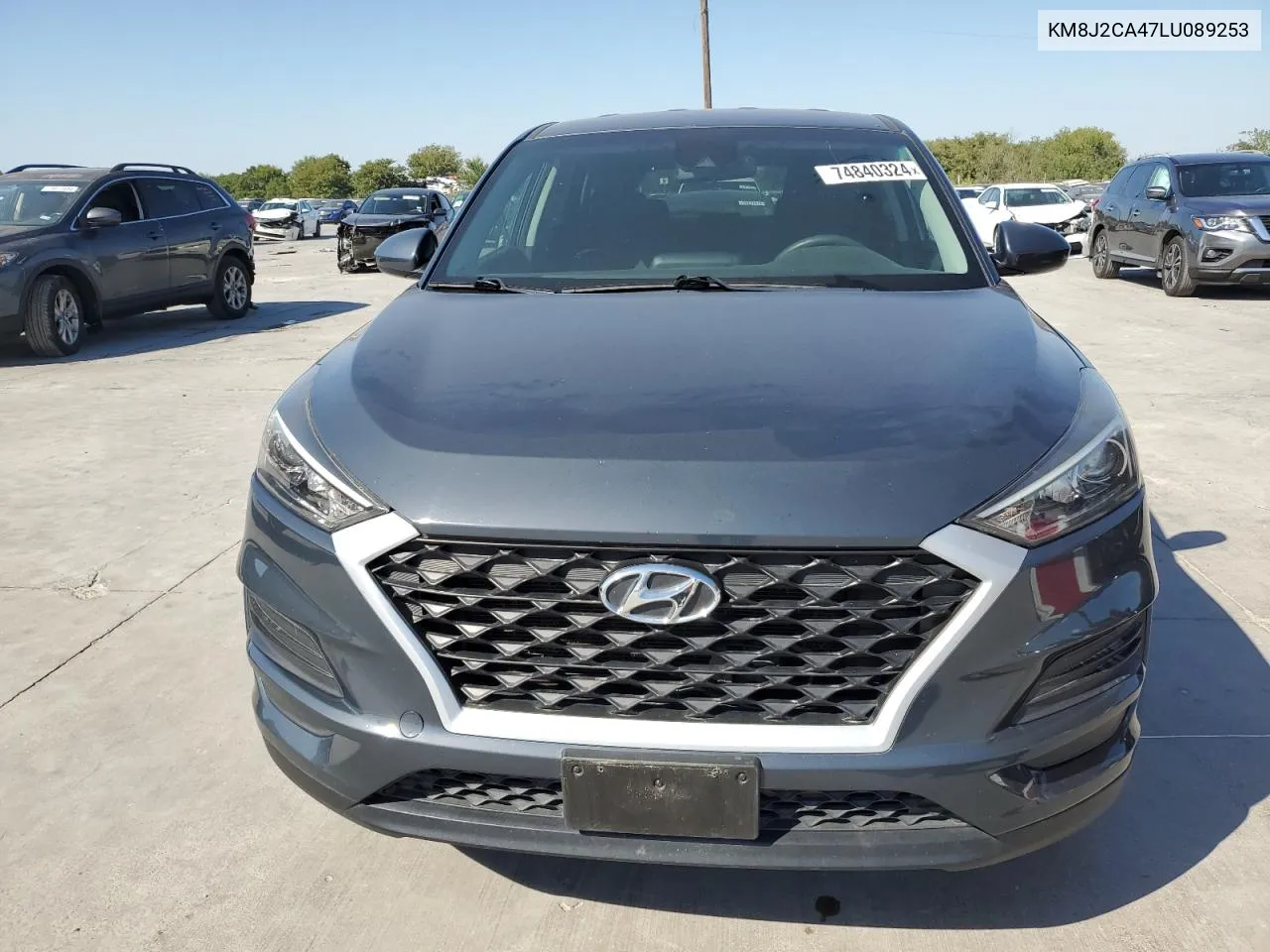 2020 Hyundai Tucson Se VIN: KM8J2CA47LU089253 Lot: 74840324