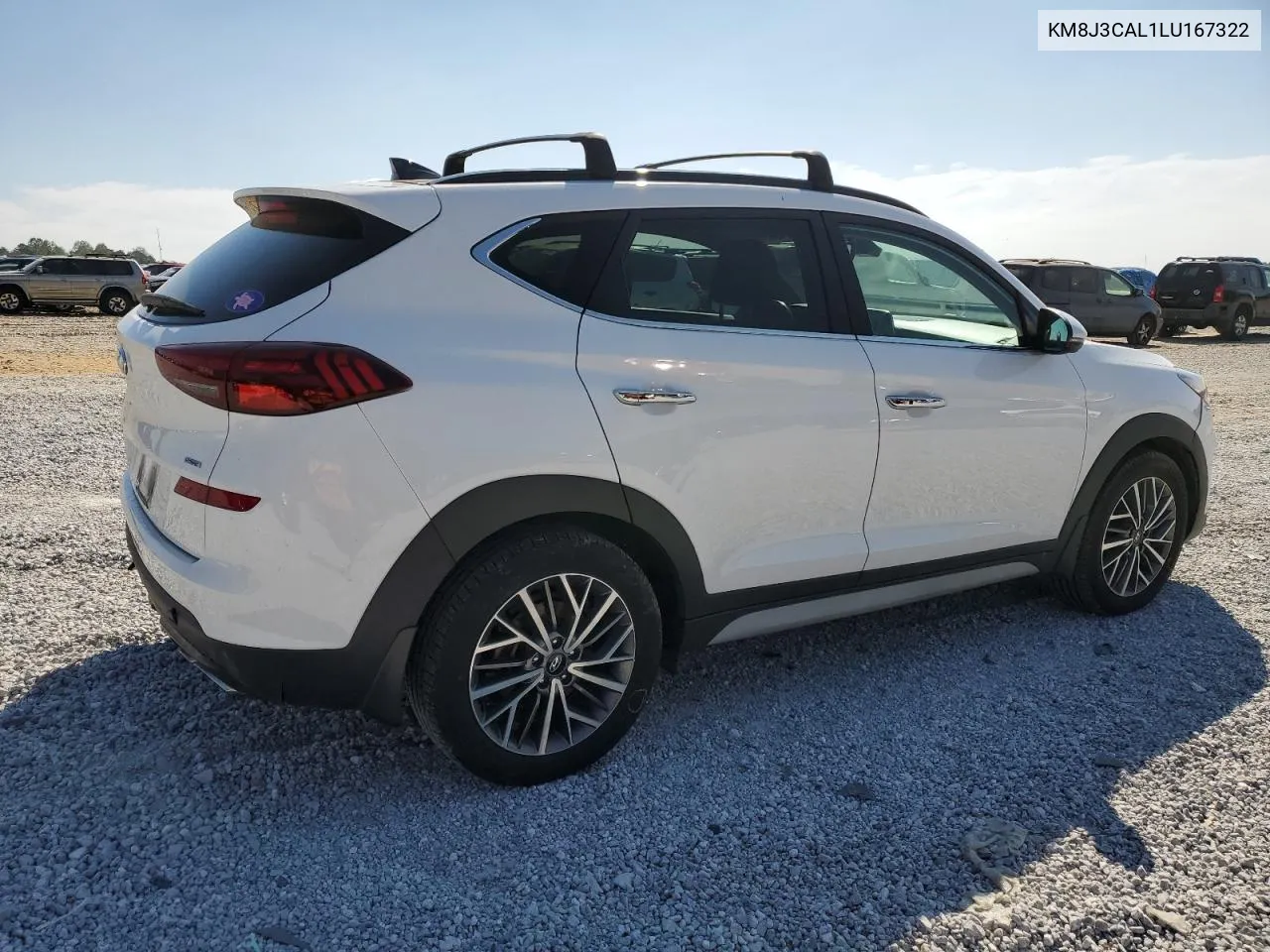 2020 Hyundai Tucson Limited VIN: KM8J3CAL1LU167322 Lot: 74990904