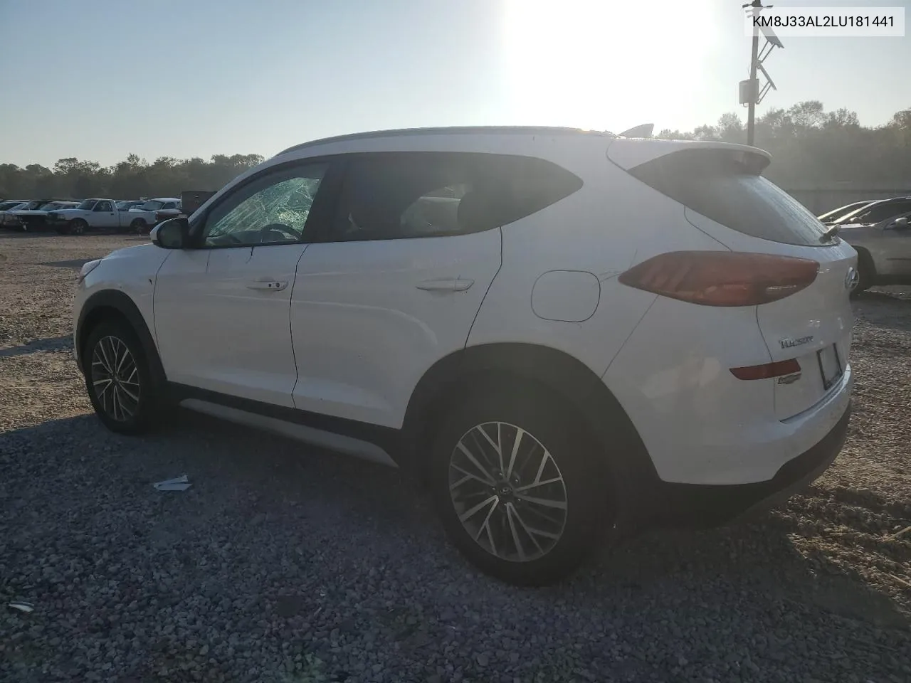 2020 Hyundai Tucson Limited VIN: KM8J33AL2LU181441 Lot: 75095314