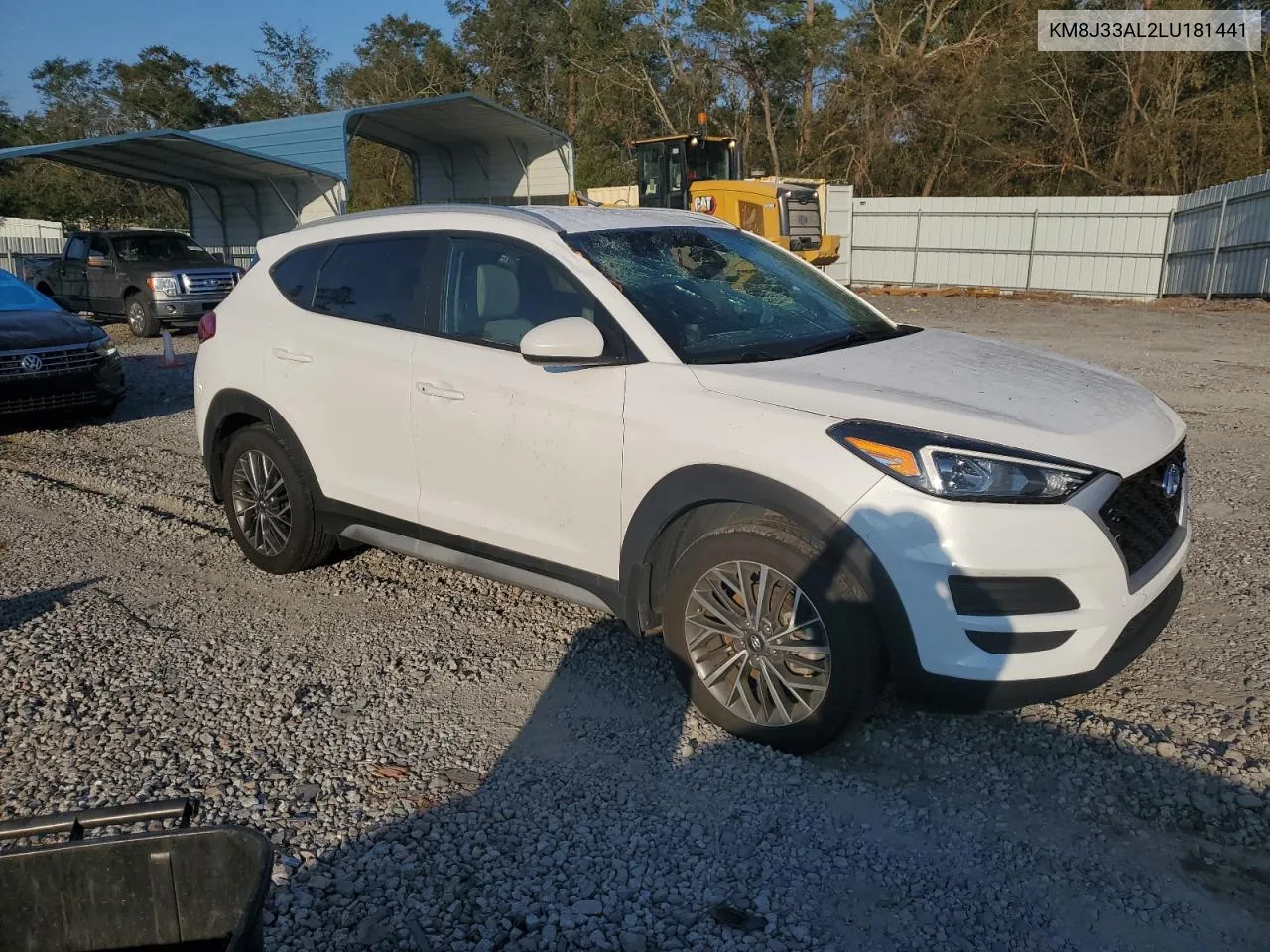 2020 Hyundai Tucson Limited VIN: KM8J33AL2LU181441 Lot: 75095314