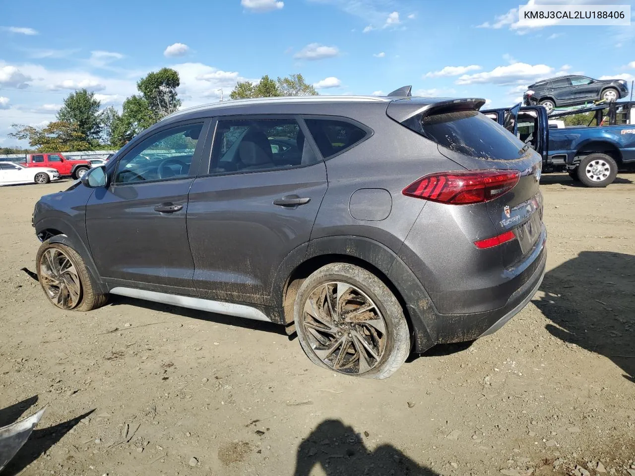 2020 Hyundai Tucson Limited VIN: KM8J3CAL2LU188406 Lot: 75169054