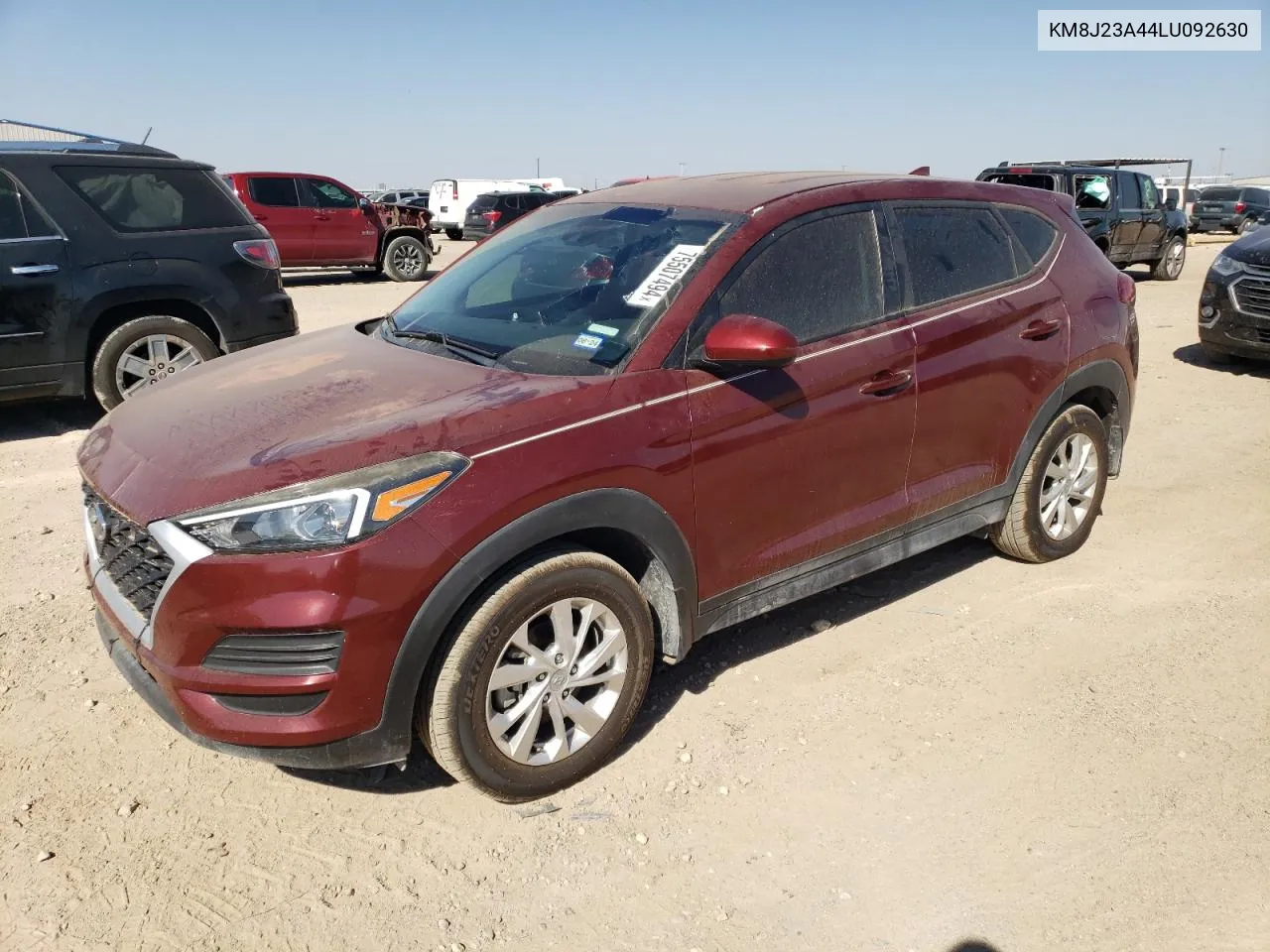 2020 Hyundai Tucson Se VIN: KM8J23A44LU092630 Lot: 75507494