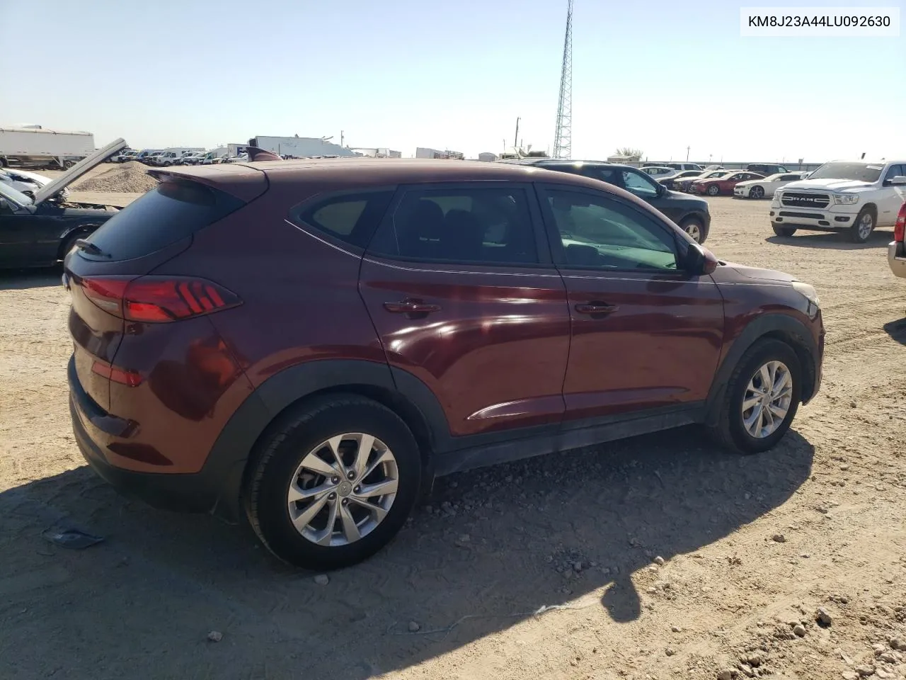 2020 Hyundai Tucson Se VIN: KM8J23A44LU092630 Lot: 75507494