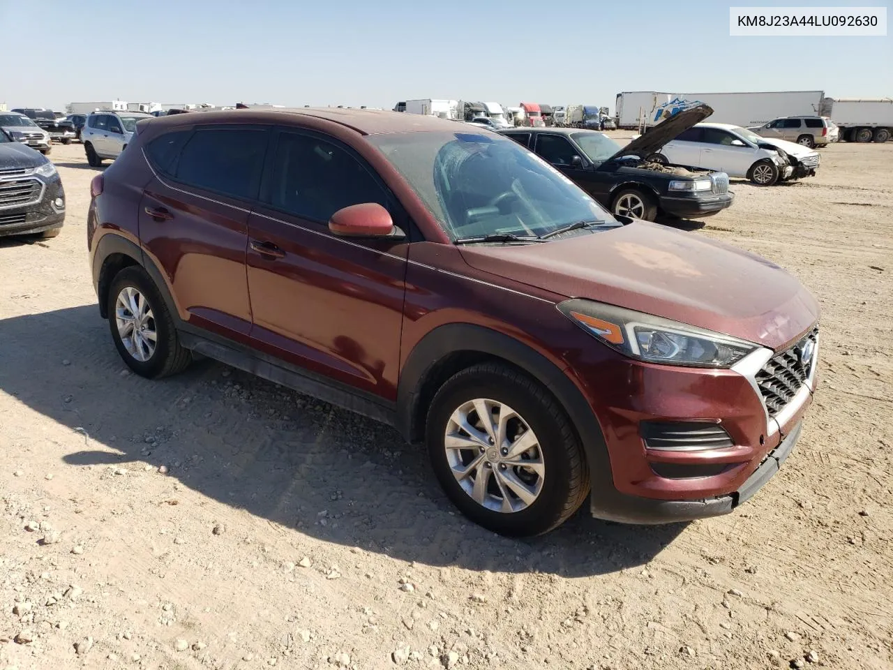 2020 Hyundai Tucson Se VIN: KM8J23A44LU092630 Lot: 75507494