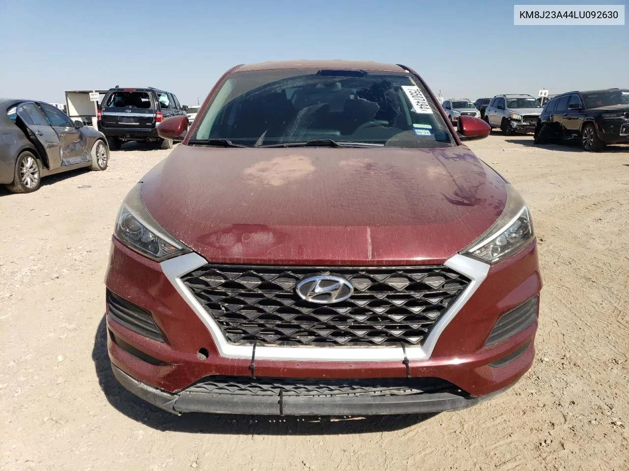 2020 Hyundai Tucson Se VIN: KM8J23A44LU092630 Lot: 75507494