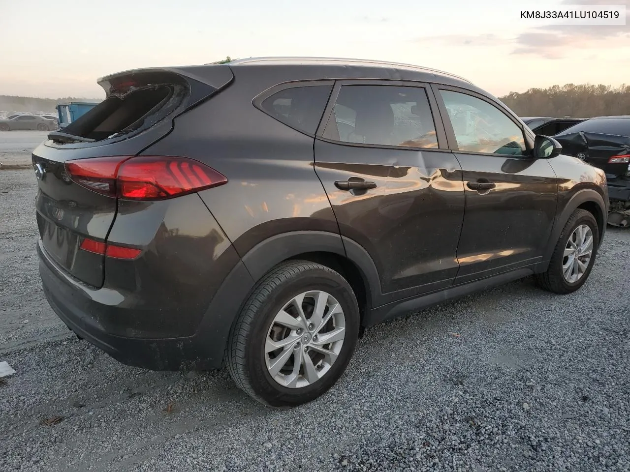 2020 Hyundai Tucson Limited VIN: KM8J33A41LU104519 Lot: 75510534