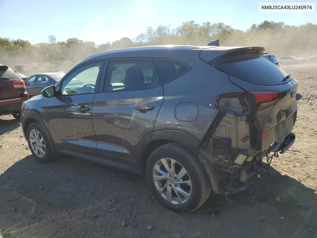 2020 Hyundai Tucson Limited VIN: KM8J3CA43LU240974 Lot: 75539594