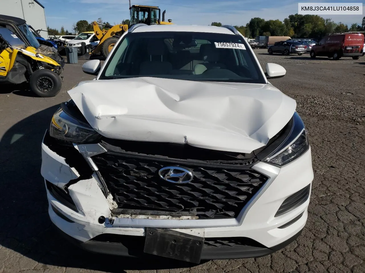 2020 Hyundai Tucson Limited VIN: KM8J3CA41LU104858 Lot: 75657924