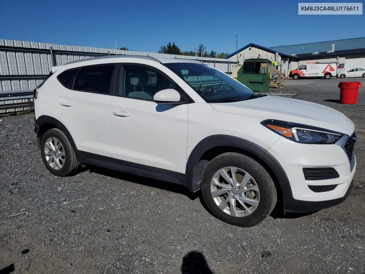 2020 Hyundai Tucson Limited VIN: KM8J3CA48LU176611 Lot: 75686144