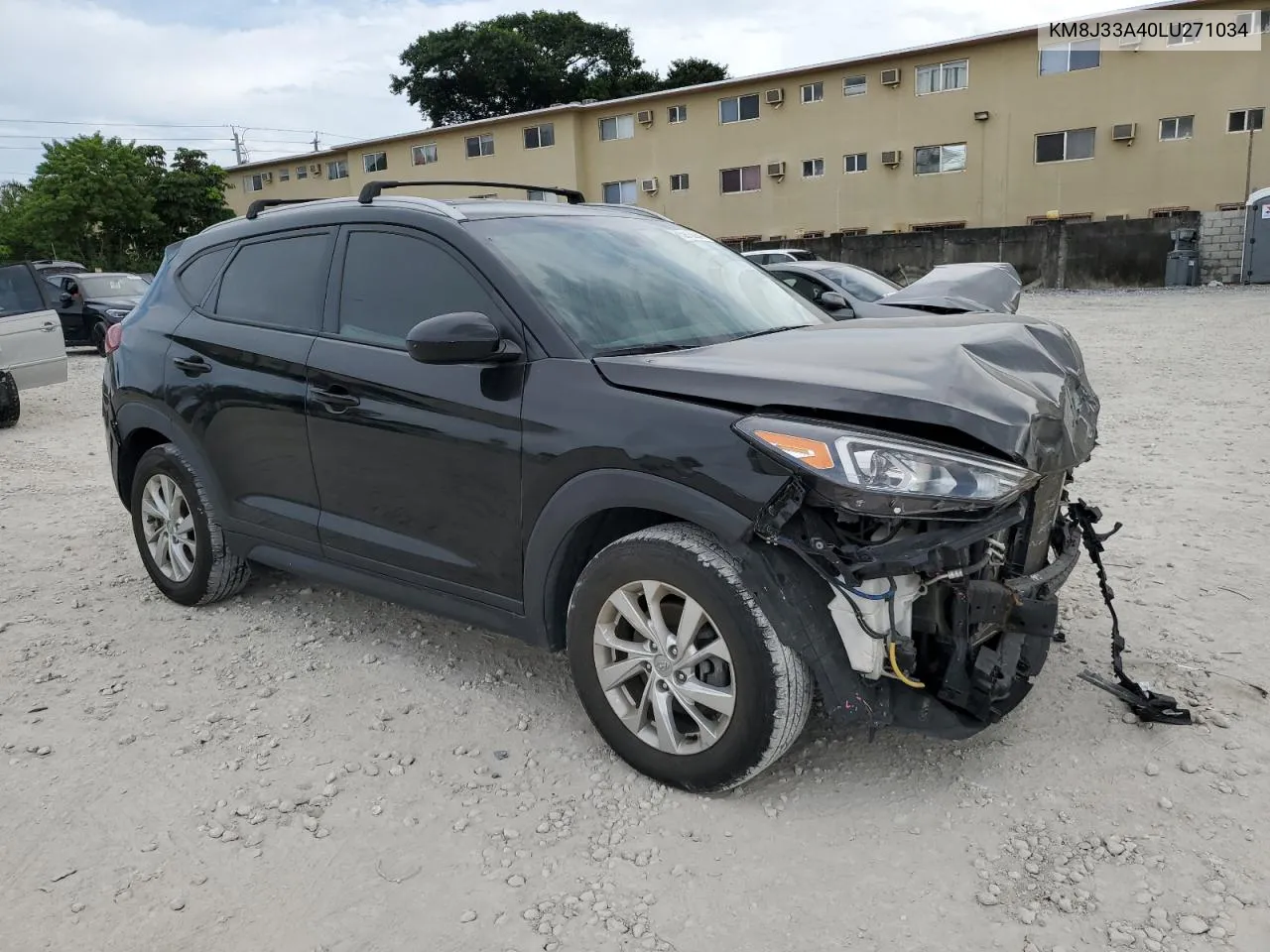 2020 Hyundai Tucson Limited VIN: KM8J33A40LU271034 Lot: 75910004