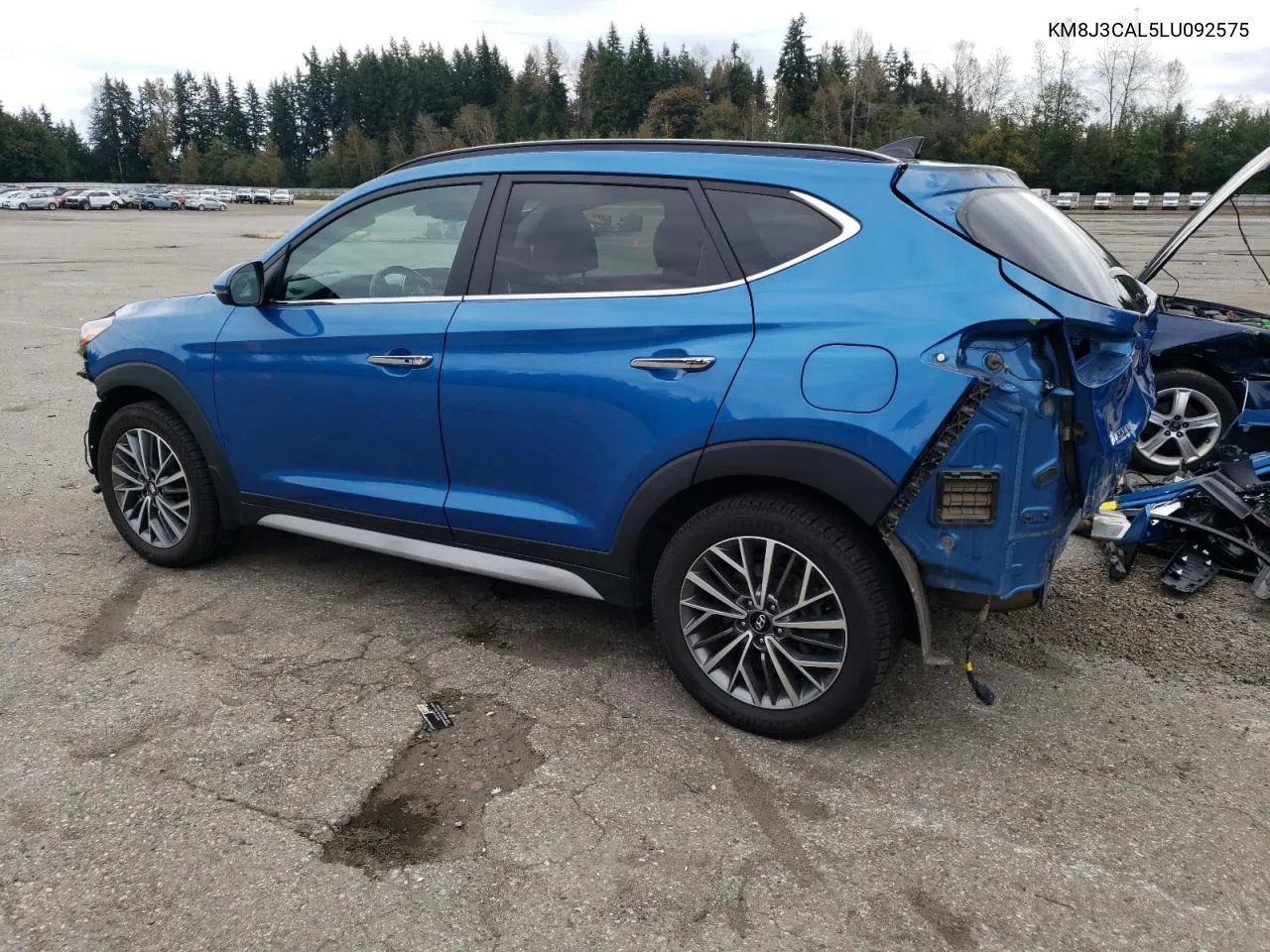 2020 Hyundai Tucson Limited VIN: KM8J3CAL5LU092575 Lot: 75927924