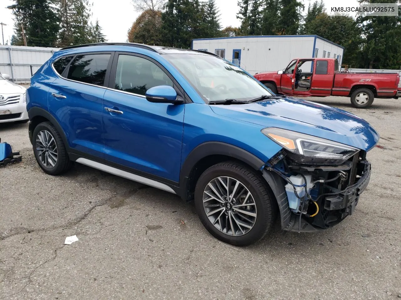 2020 Hyundai Tucson Limited VIN: KM8J3CAL5LU092575 Lot: 75927924