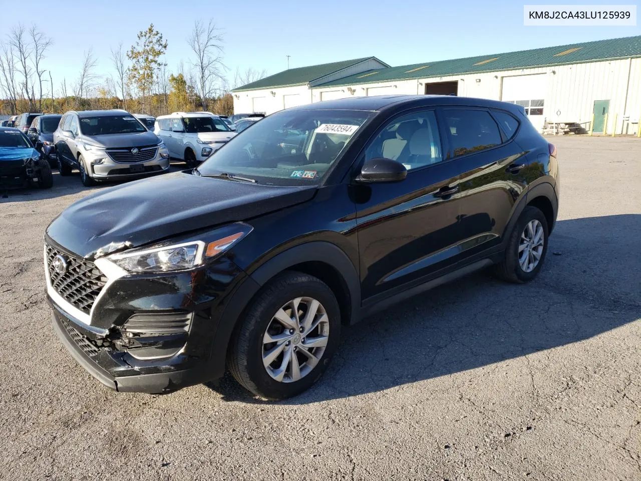 2020 Hyundai Tucson Se VIN: KM8J2CA43LU125939 Lot: 76043594