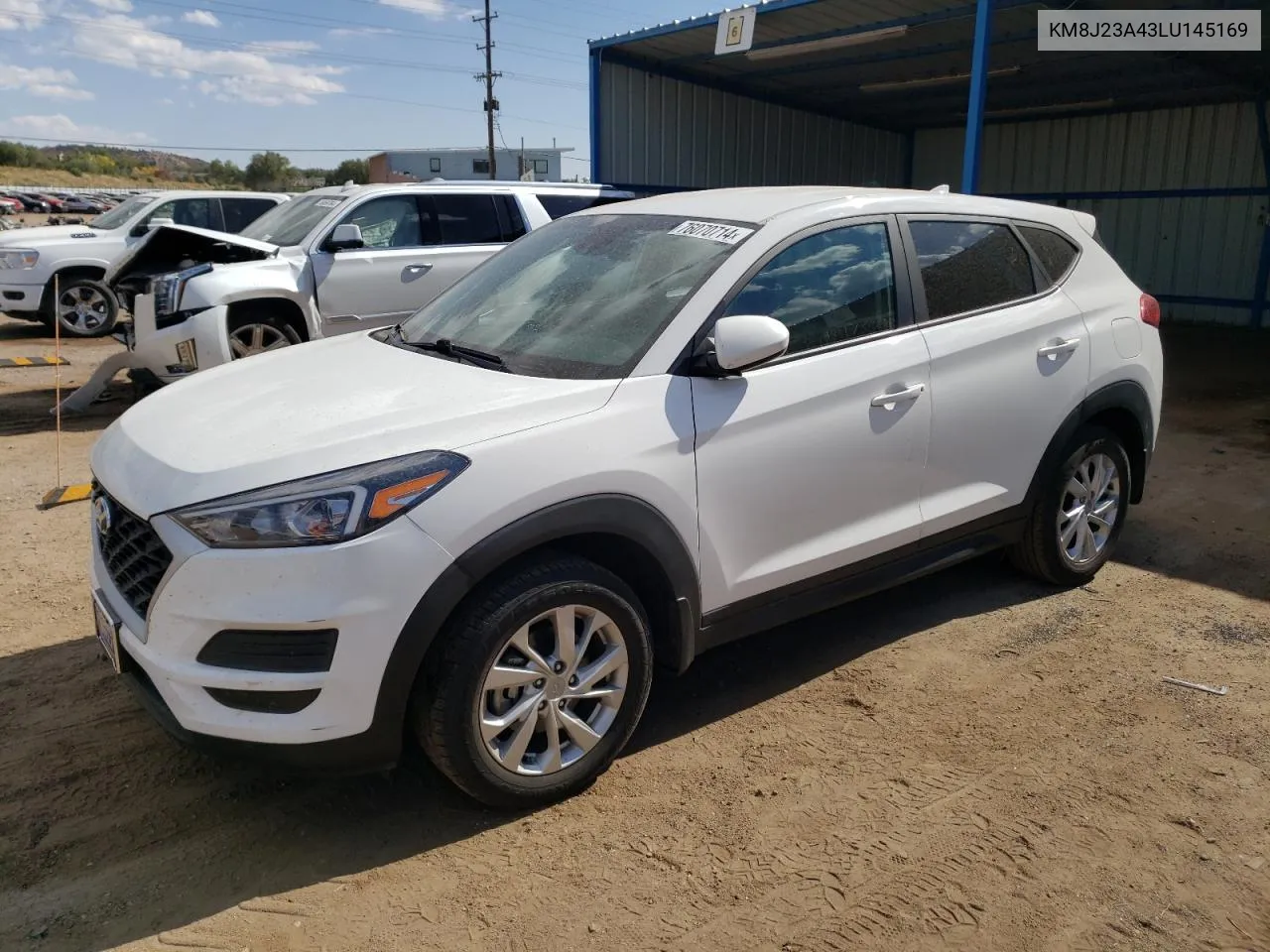 2020 Hyundai Tucson Se VIN: KM8J23A43LU145169 Lot: 76070714