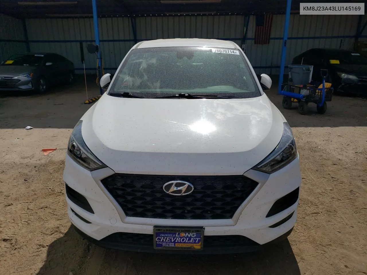 2020 Hyundai Tucson Se VIN: KM8J23A43LU145169 Lot: 76070714