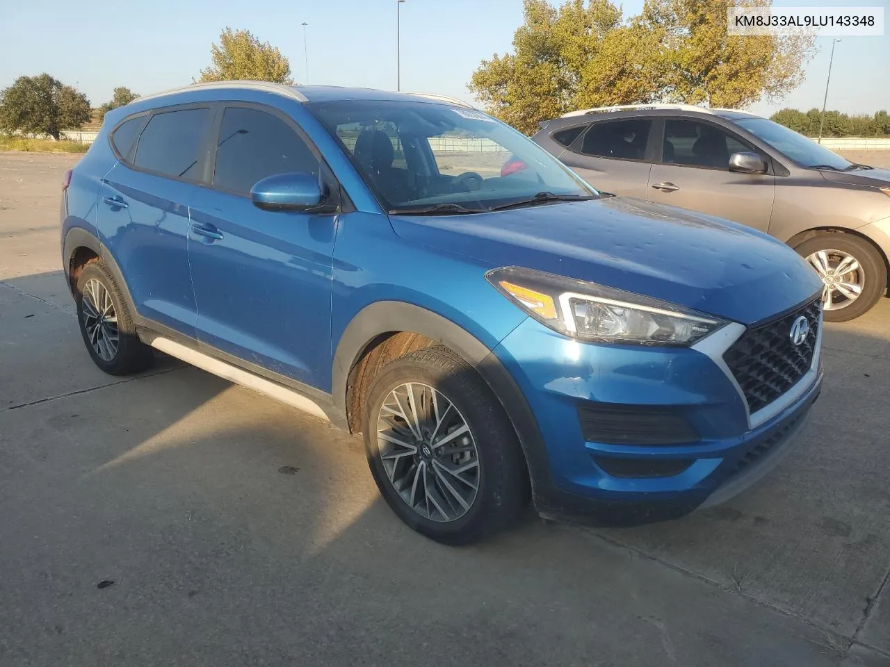 2020 Hyundai Tucson Limited VIN: KM8J33AL9LU143348 Lot: 76093604