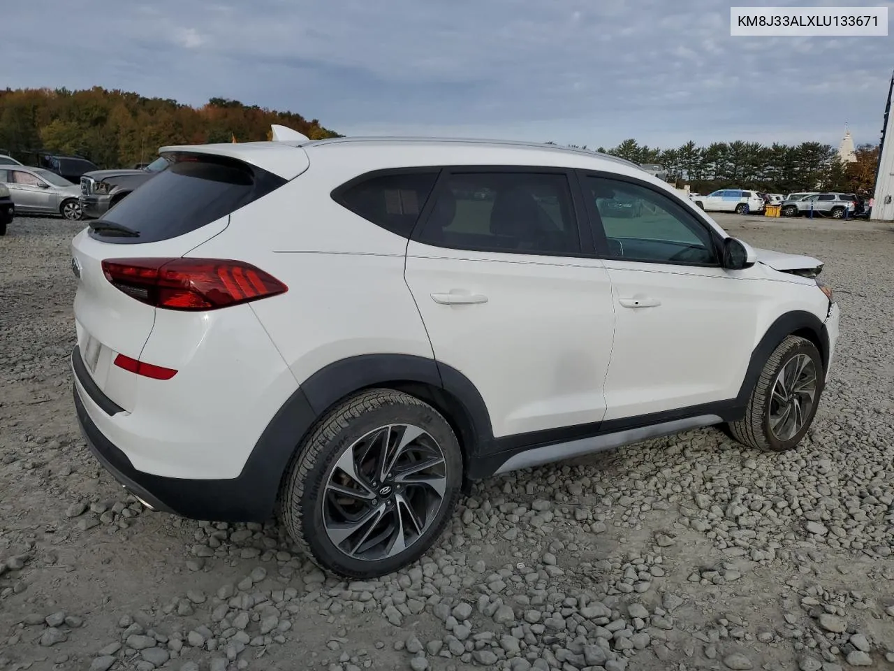 2020 Hyundai Tucson Limited VIN: KM8J33ALXLU133671 Lot: 76118934