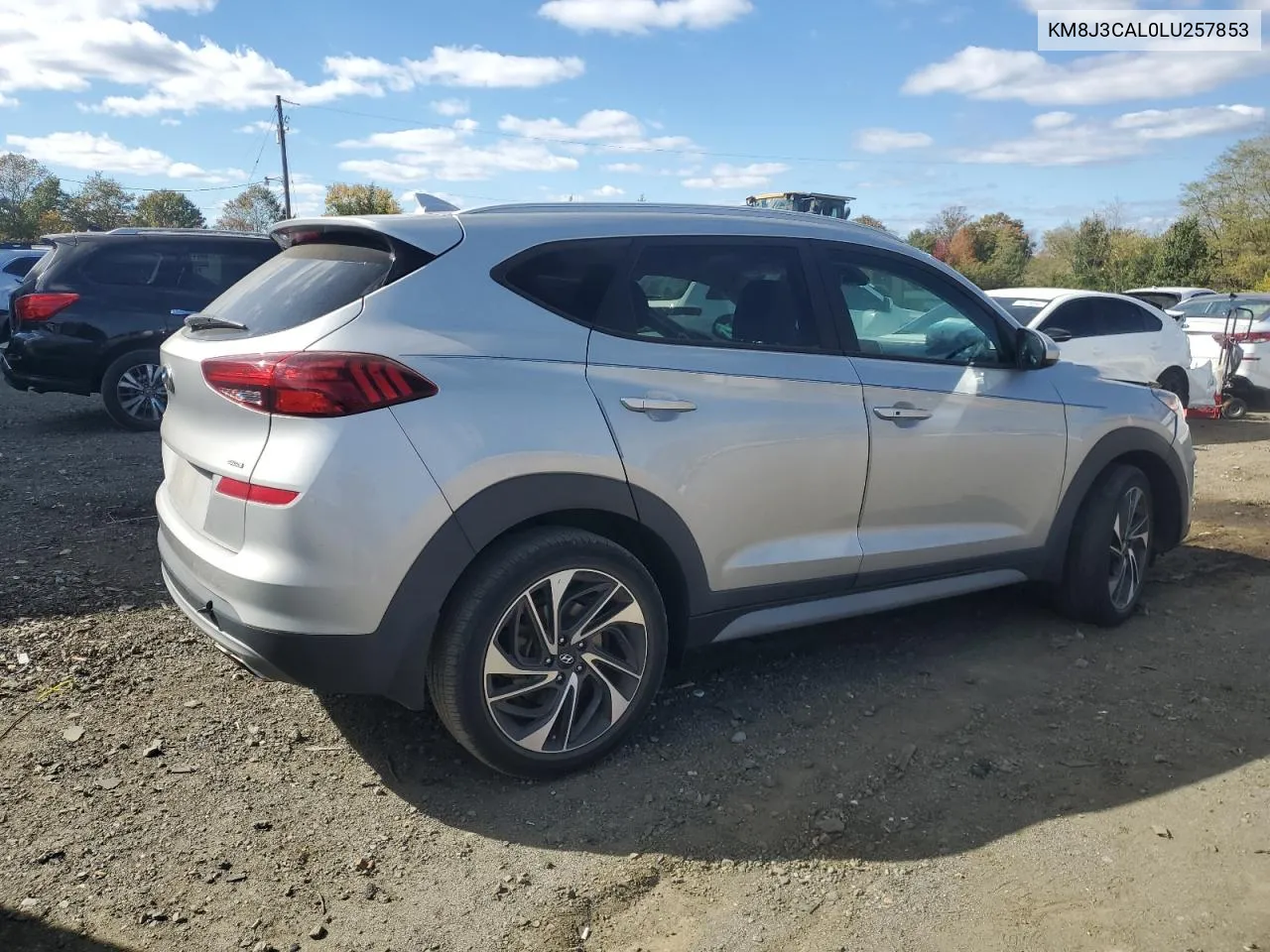 2020 Hyundai Tucson Limited VIN: KM8J3CAL0LU257853 Lot: 76355234