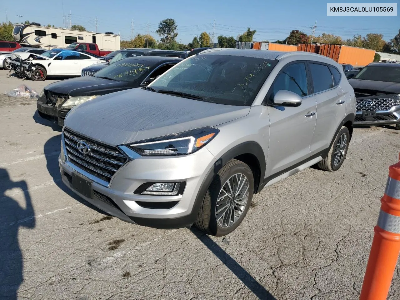 2020 Hyundai Tucson Limited VIN: KM8J3CAL0LU105569 Lot: 76743354