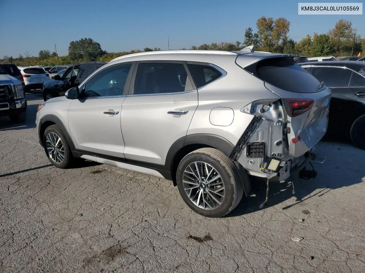 2020 Hyundai Tucson Limited VIN: KM8J3CAL0LU105569 Lot: 76743354