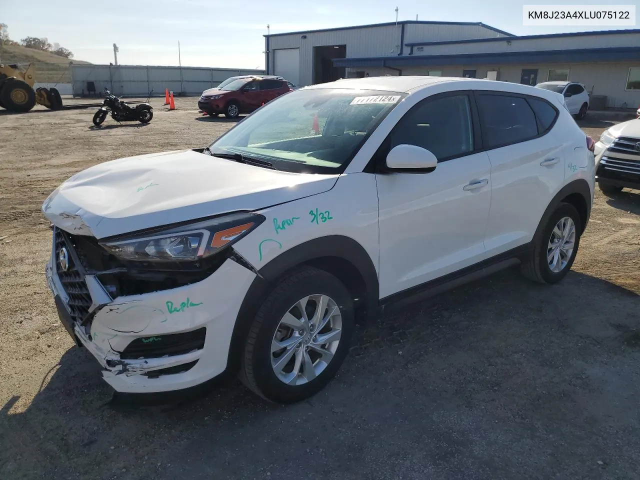 2020 Hyundai Tucson Se VIN: KM8J23A4XLU075122 Lot: 77172124