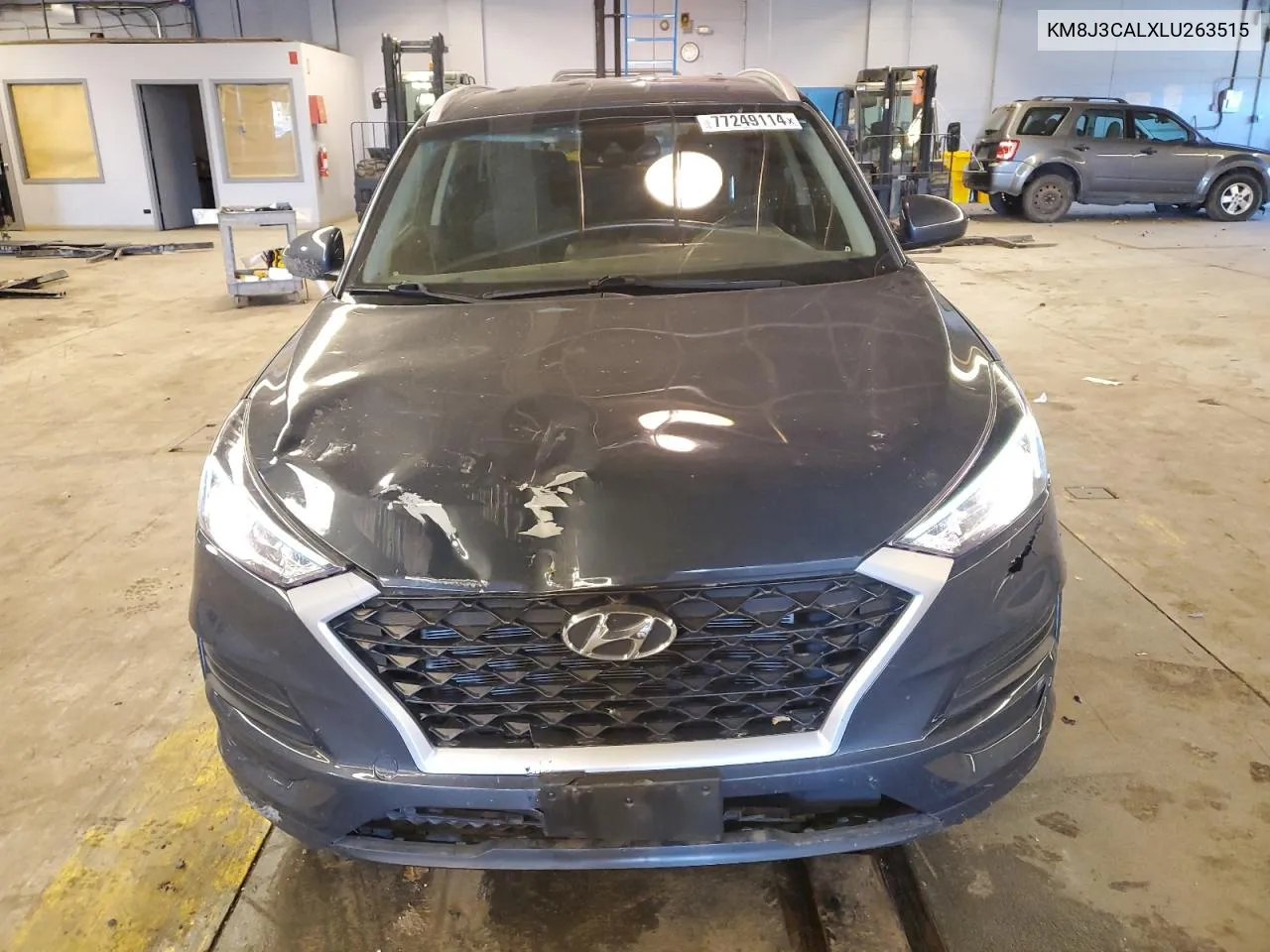 2020 Hyundai Tucson Limited VIN: KM8J3CALXLU263515 Lot: 77249114