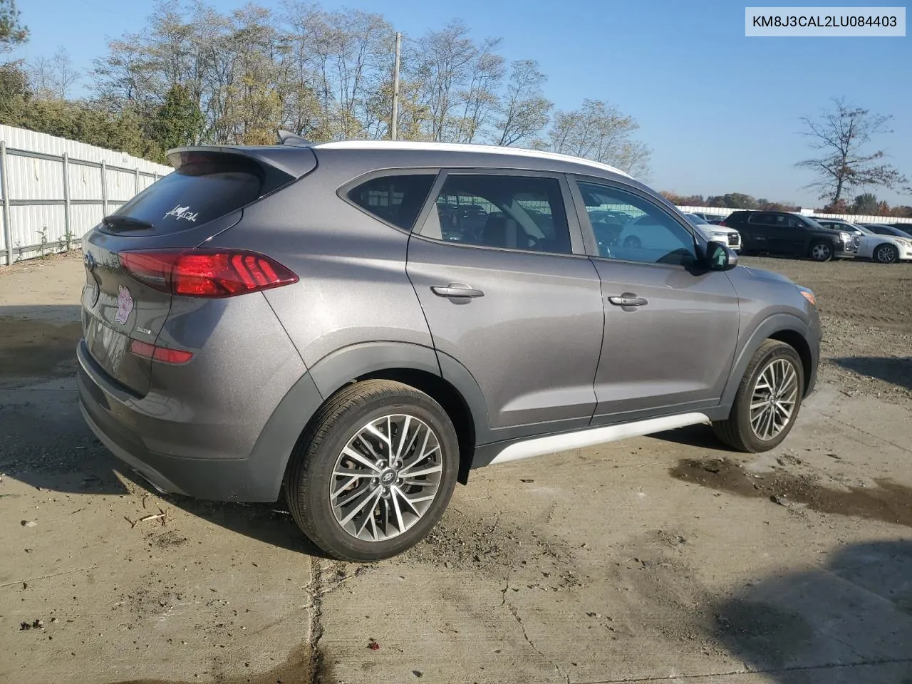 2020 Hyundai Tucson Limited VIN: KM8J3CAL2LU084403 Lot: 77267714