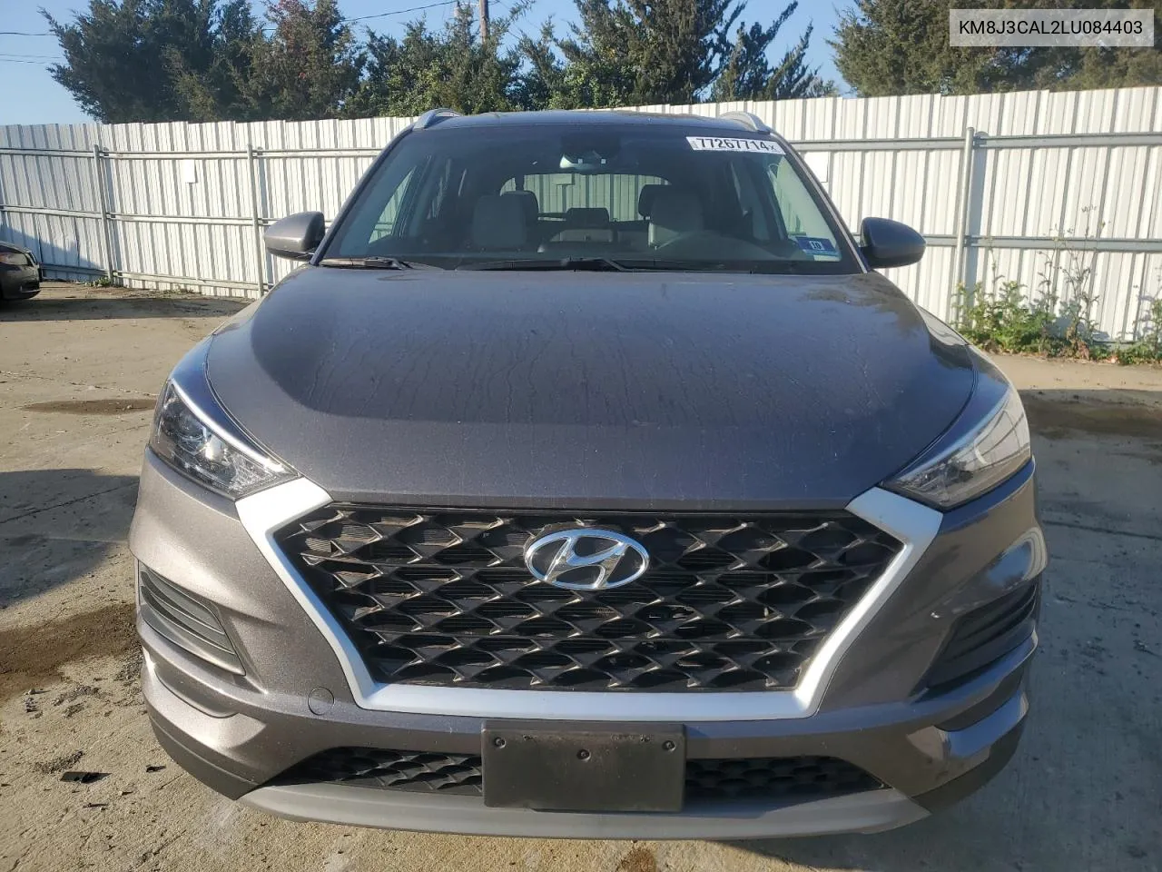 2020 Hyundai Tucson Limited VIN: KM8J3CAL2LU084403 Lot: 77267714