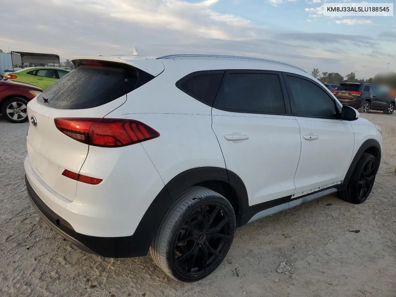 2020 Hyundai Tucson Limited VIN: KM8J33AL5LU188545 Lot: 77374524