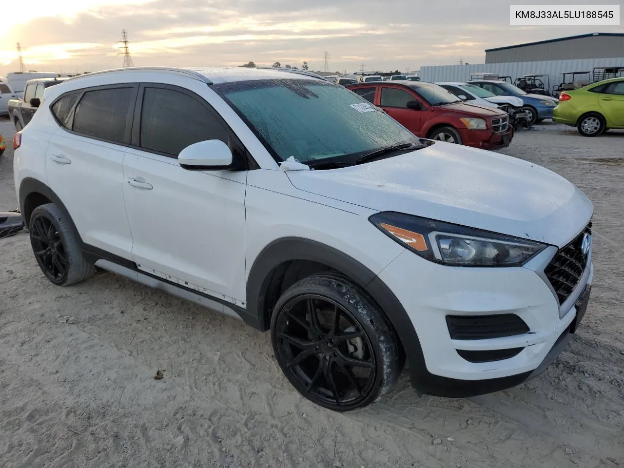 2020 Hyundai Tucson Limited VIN: KM8J33AL5LU188545 Lot: 77374524