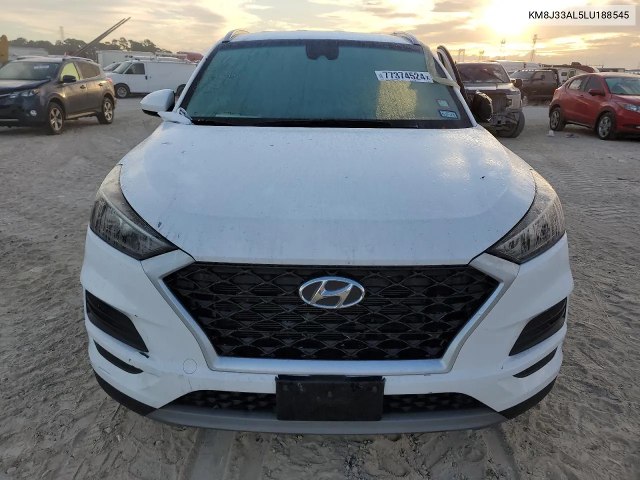 2020 Hyundai Tucson Limited VIN: KM8J33AL5LU188545 Lot: 77374524