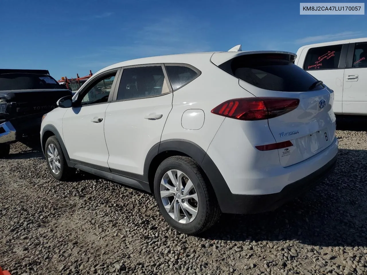 2020 Hyundai Tucson Se VIN: KM8J2CA47LU170057 Lot: 77492374