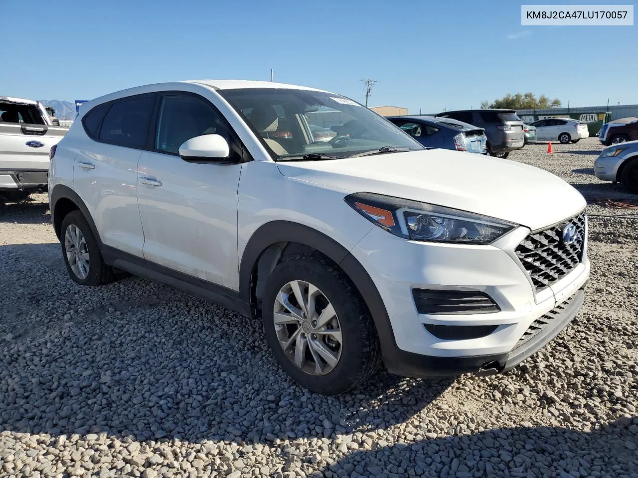 2020 Hyundai Tucson Se VIN: KM8J2CA47LU170057 Lot: 77492374