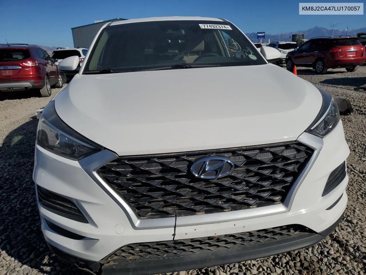 2020 Hyundai Tucson Se VIN: KM8J2CA47LU170057 Lot: 77492374