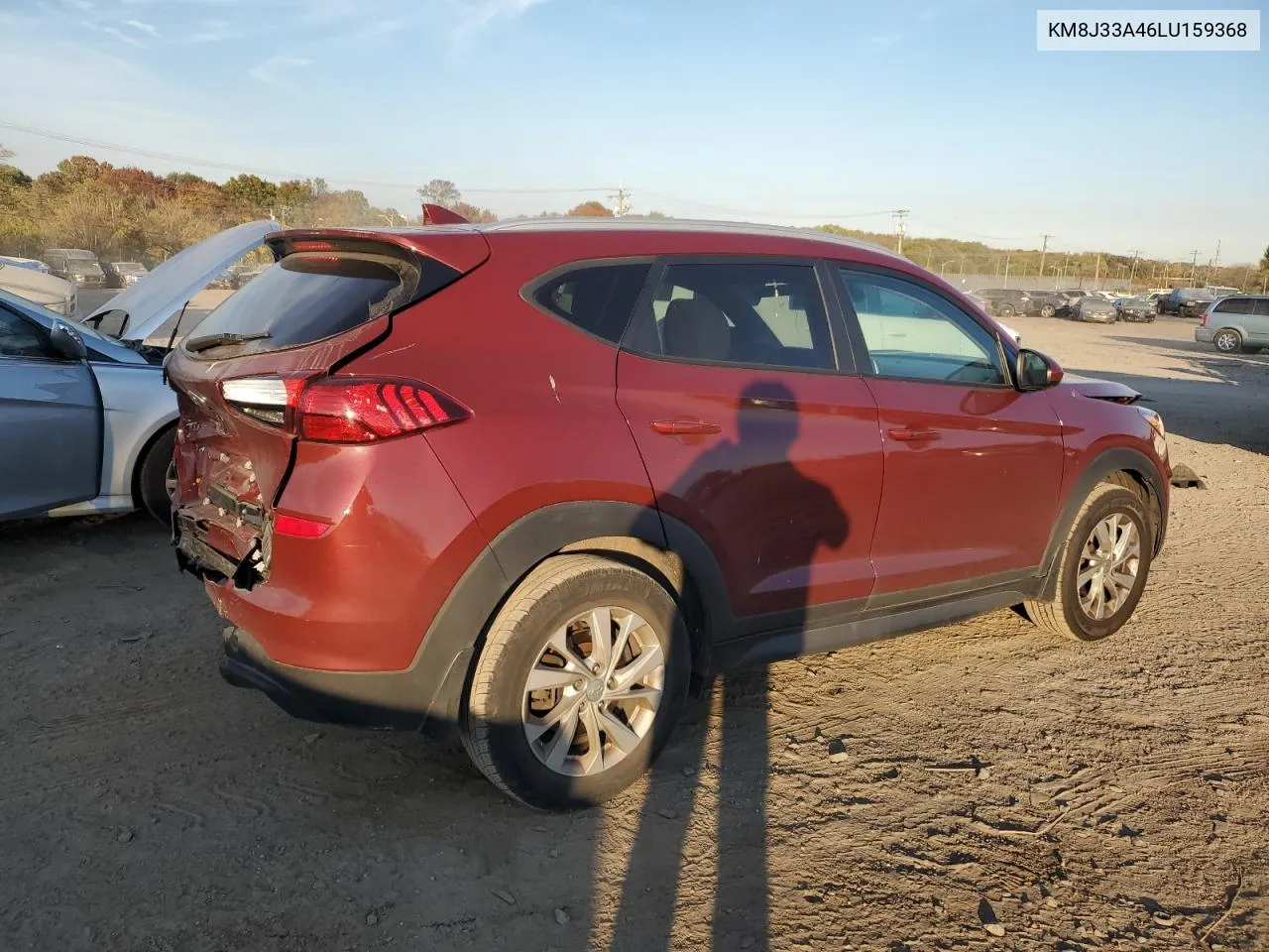 2020 Hyundai Tucson Limited VIN: KM8J33A46LU159368 Lot: 77616354