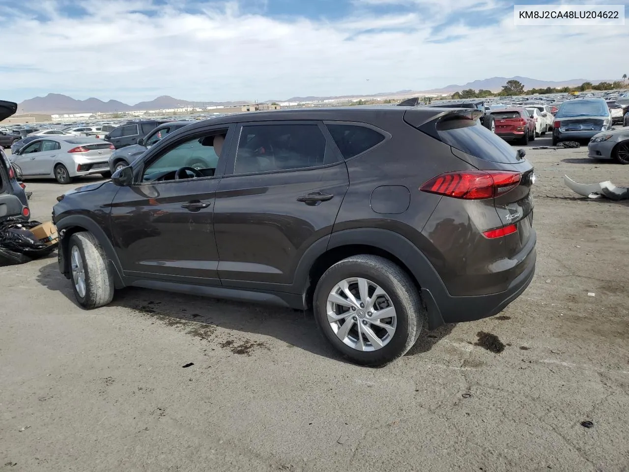 2020 Hyundai Tucson Se VIN: KM8J2CA48LU204622 Lot: 77813094