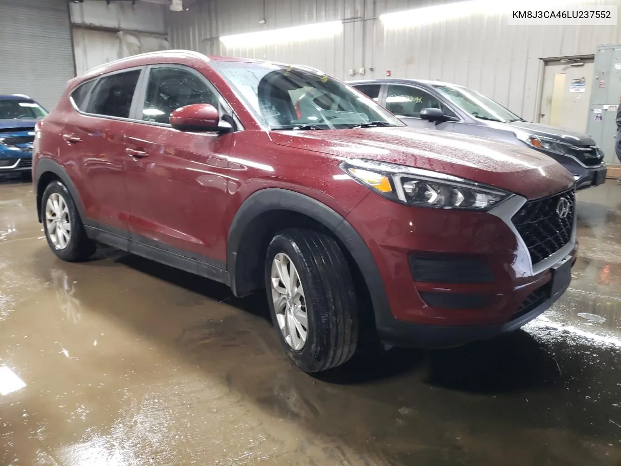 2020 Hyundai Tucson Limited VIN: KM8J3CA46LU237552 Lot: 78011374