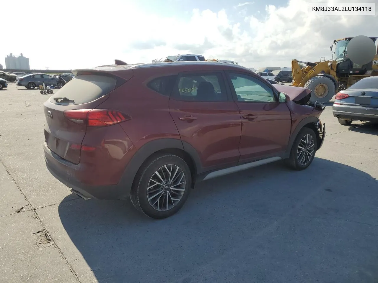 2020 Hyundai Tucson Limited VIN: KM8J33AL2LU134118 Lot: 78163074