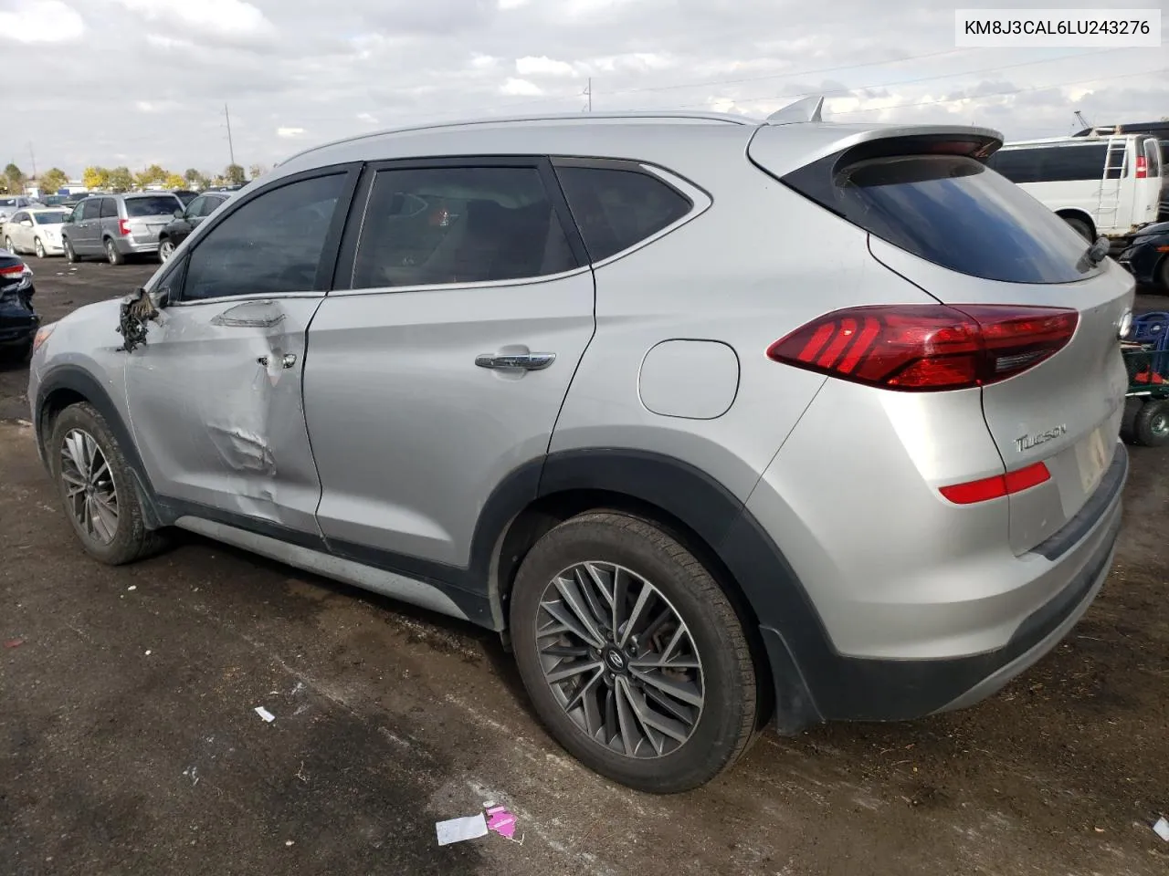 2020 Hyundai Tucson Limited VIN: KM8J3CAL6LU243276 Lot: 78641374