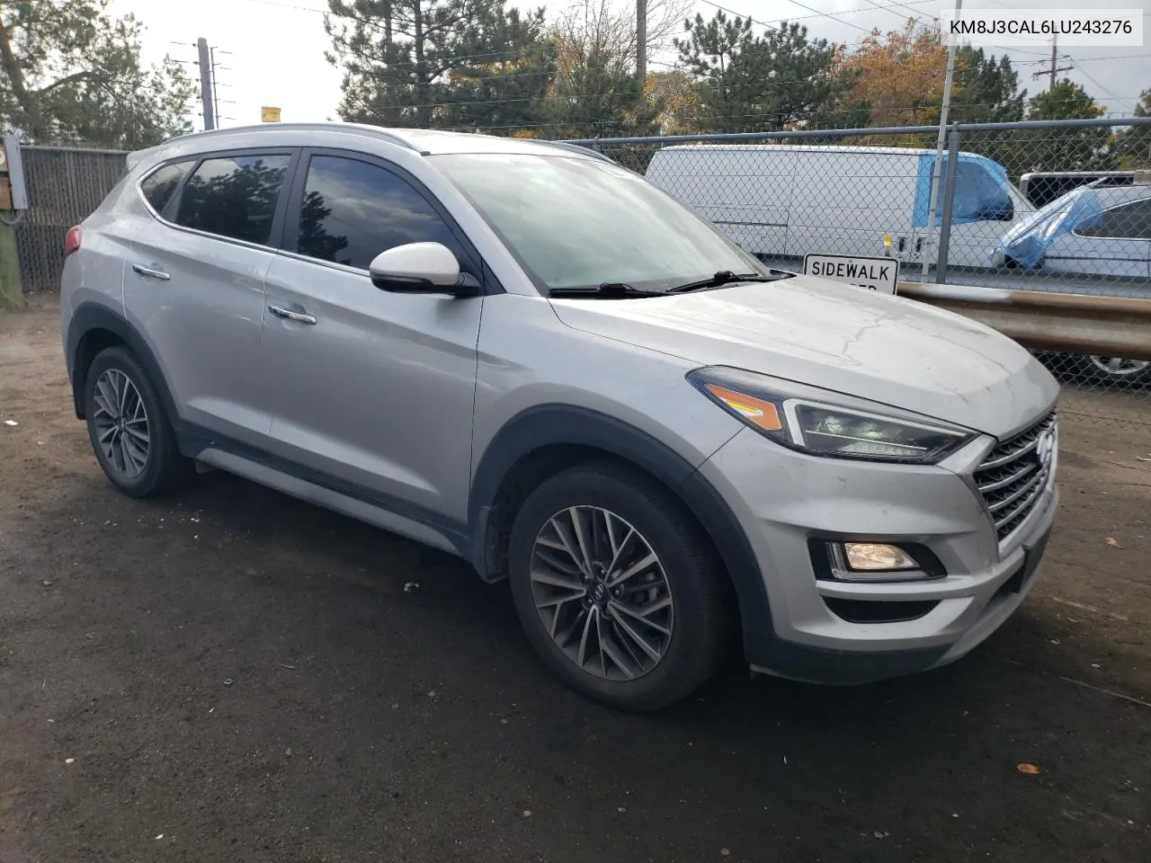 2020 Hyundai Tucson Limited VIN: KM8J3CAL6LU243276 Lot: 78641374