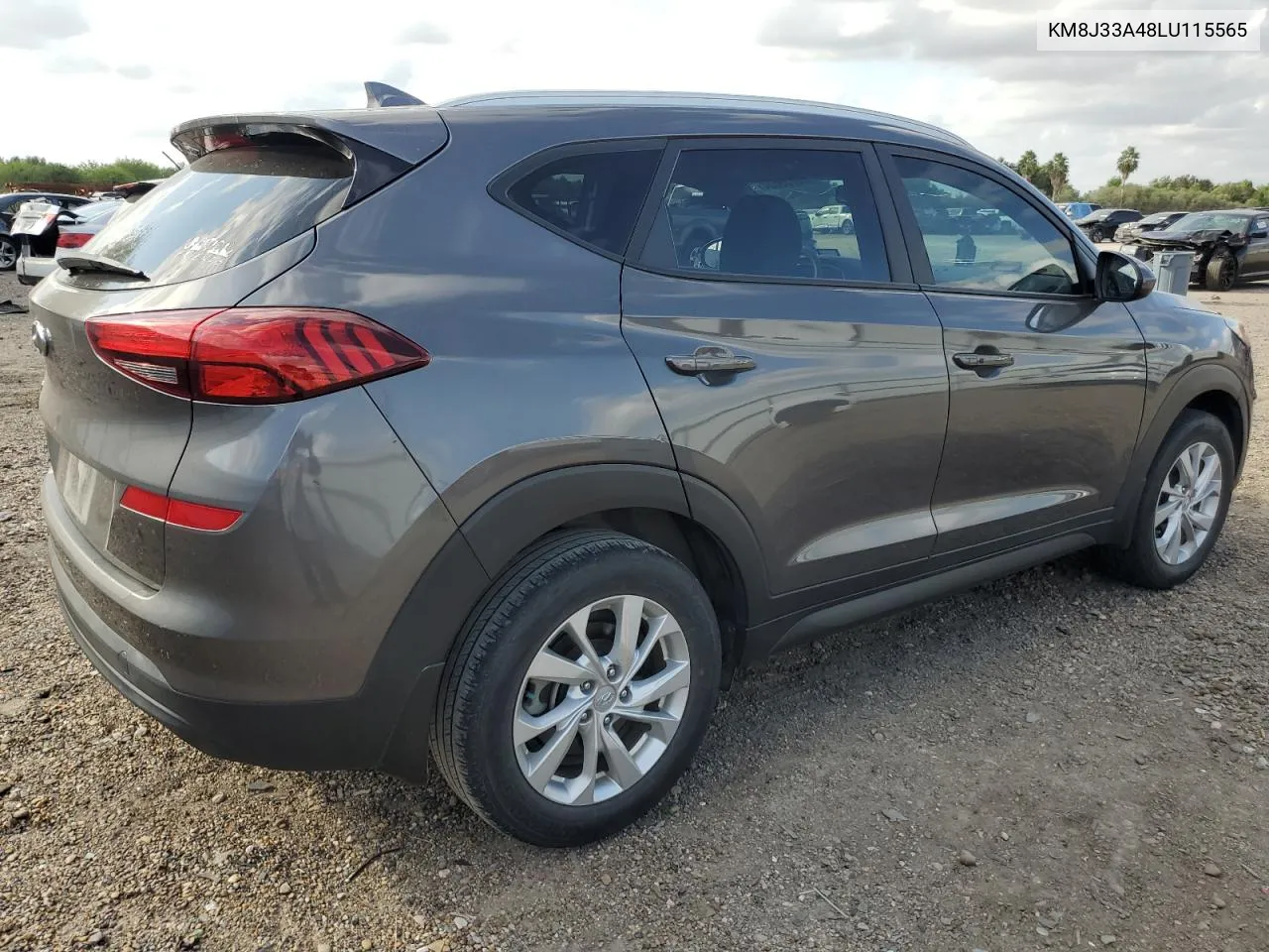 2020 Hyundai Tucson Limited VIN: KM8J33A48LU115565 Lot: 78739604