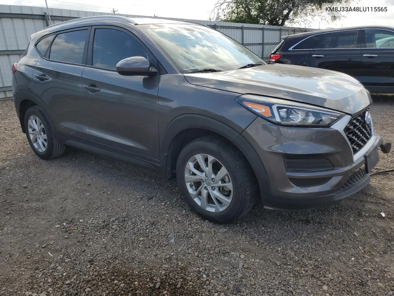 2020 Hyundai Tucson Limited VIN: KM8J33A48LU115565 Lot: 78739604