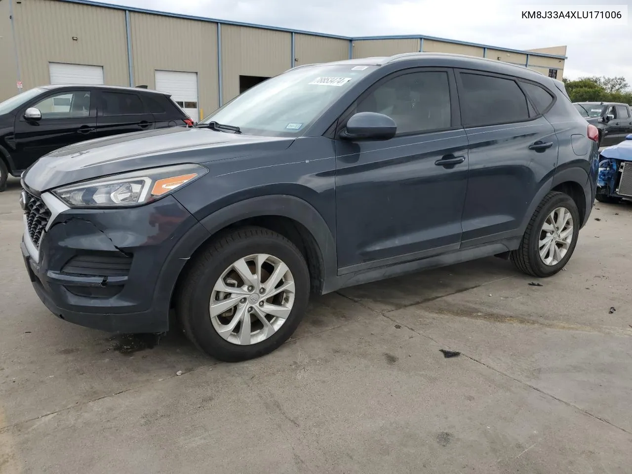 2020 Hyundai Tucson Limited VIN: KM8J33A4XLU171006 Lot: 78853474