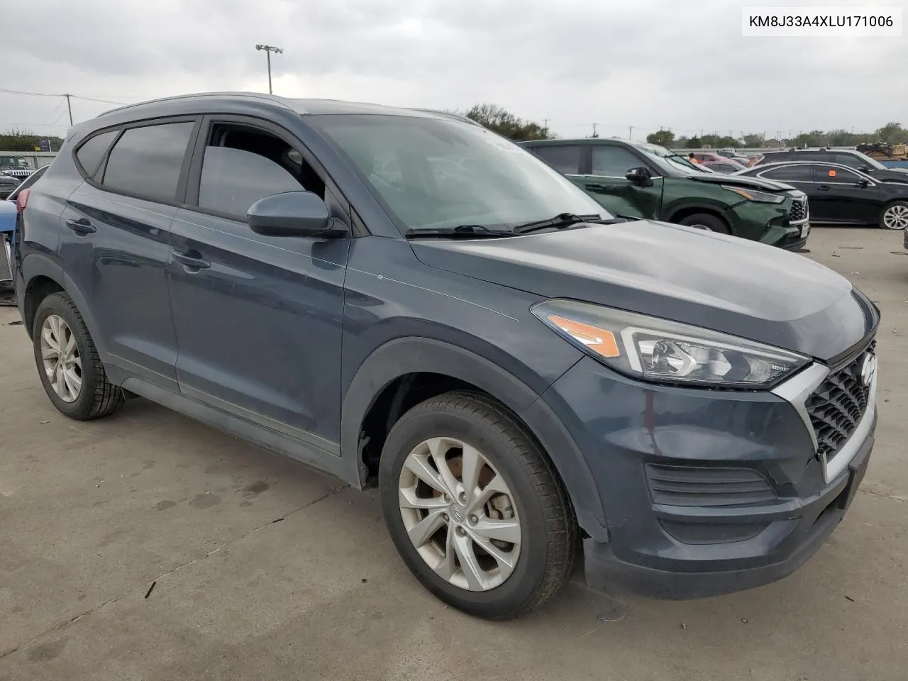 2020 Hyundai Tucson Limited VIN: KM8J33A4XLU171006 Lot: 78853474