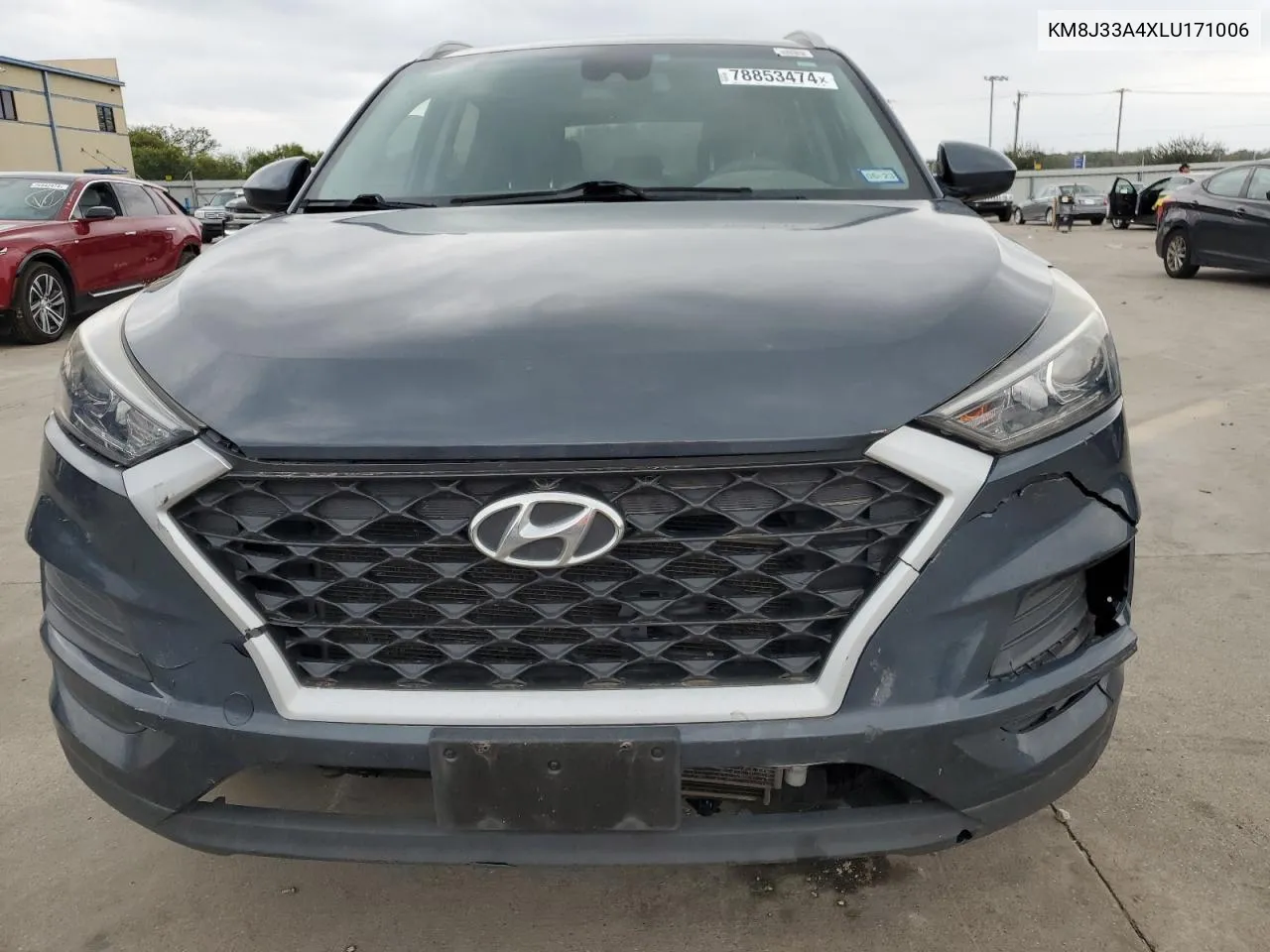 2020 Hyundai Tucson Limited VIN: KM8J33A4XLU171006 Lot: 78853474