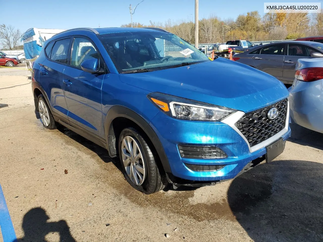 2020 Hyundai Tucson Limited VIN: KM8J3CA45LU200220 Lot: 78938484