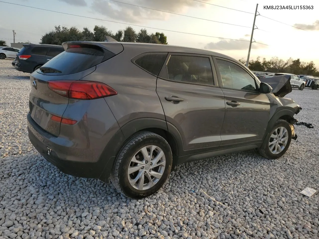 2020 Hyundai Tucson Se VIN: KM8J23A45LU155363 Lot: 78995484