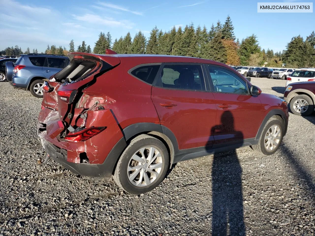 2020 Hyundai Tucson Se VIN: KM8J2CA46LU174763 Lot: 79911484