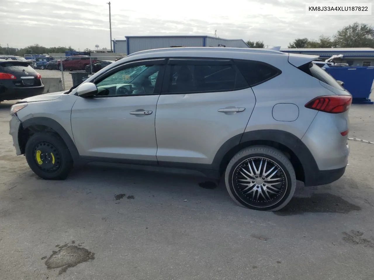 2020 Hyundai Tucson Limited VIN: KM8J33A4XLU187822 Lot: 80295034